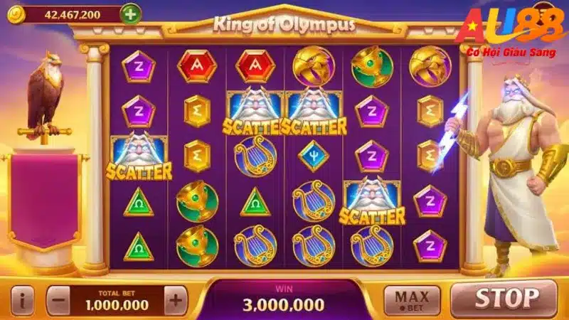 Game nổ hũ Cánh cổng Olympus AU88
