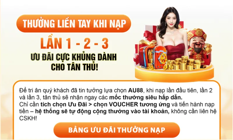 Hướng Dẫn Đăng Ký Tài Khoản & Đăng Nhập AU88 Trong 1 Phút 3 Những ưu đãi hấp dẫn khi bạn lần đầu đăng nhập AU88